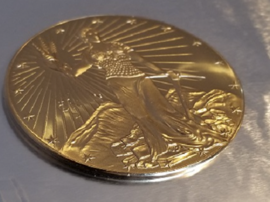 Make the New Year Golden with a GOLD BAR Whiskey Money Cake