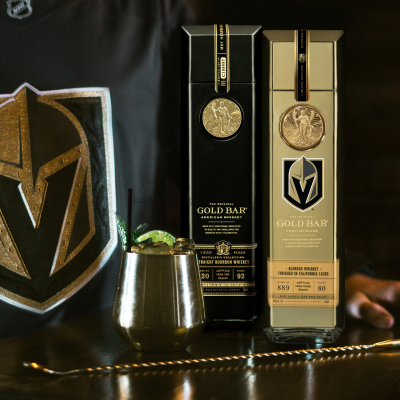 VGK Partner With Gold Bar® Whiskey For A Winning 'All Gold' Partnership Image