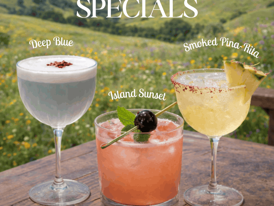 Gold Bar Spring Cocktails