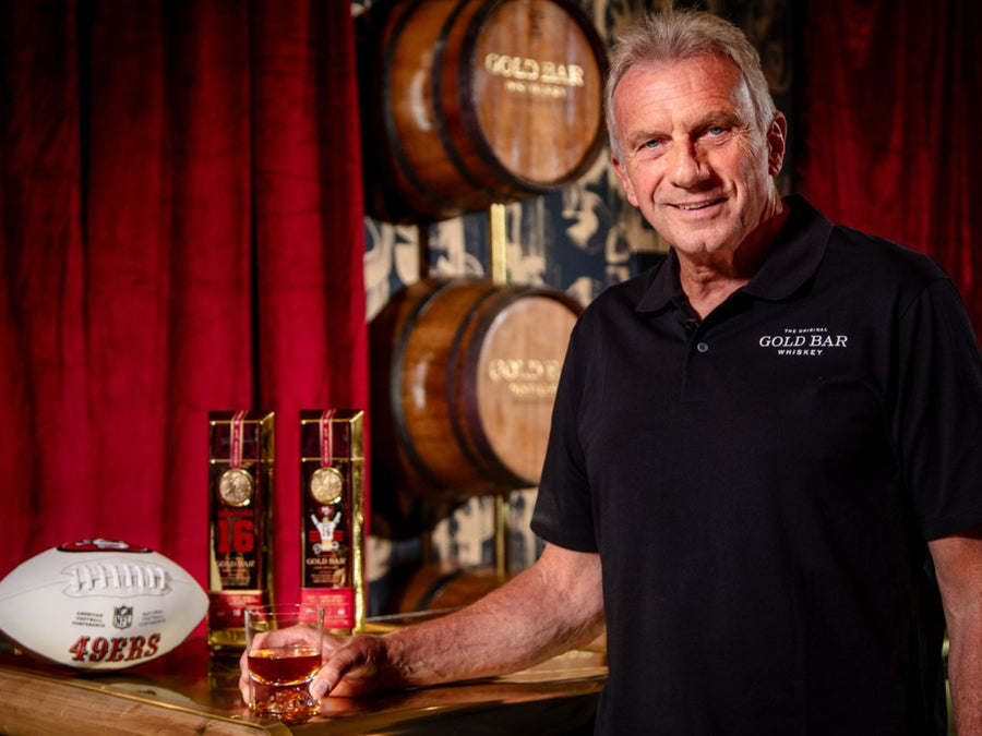 Gold Bar Whiskey Teams Up With 49ers Legend Joe Montana