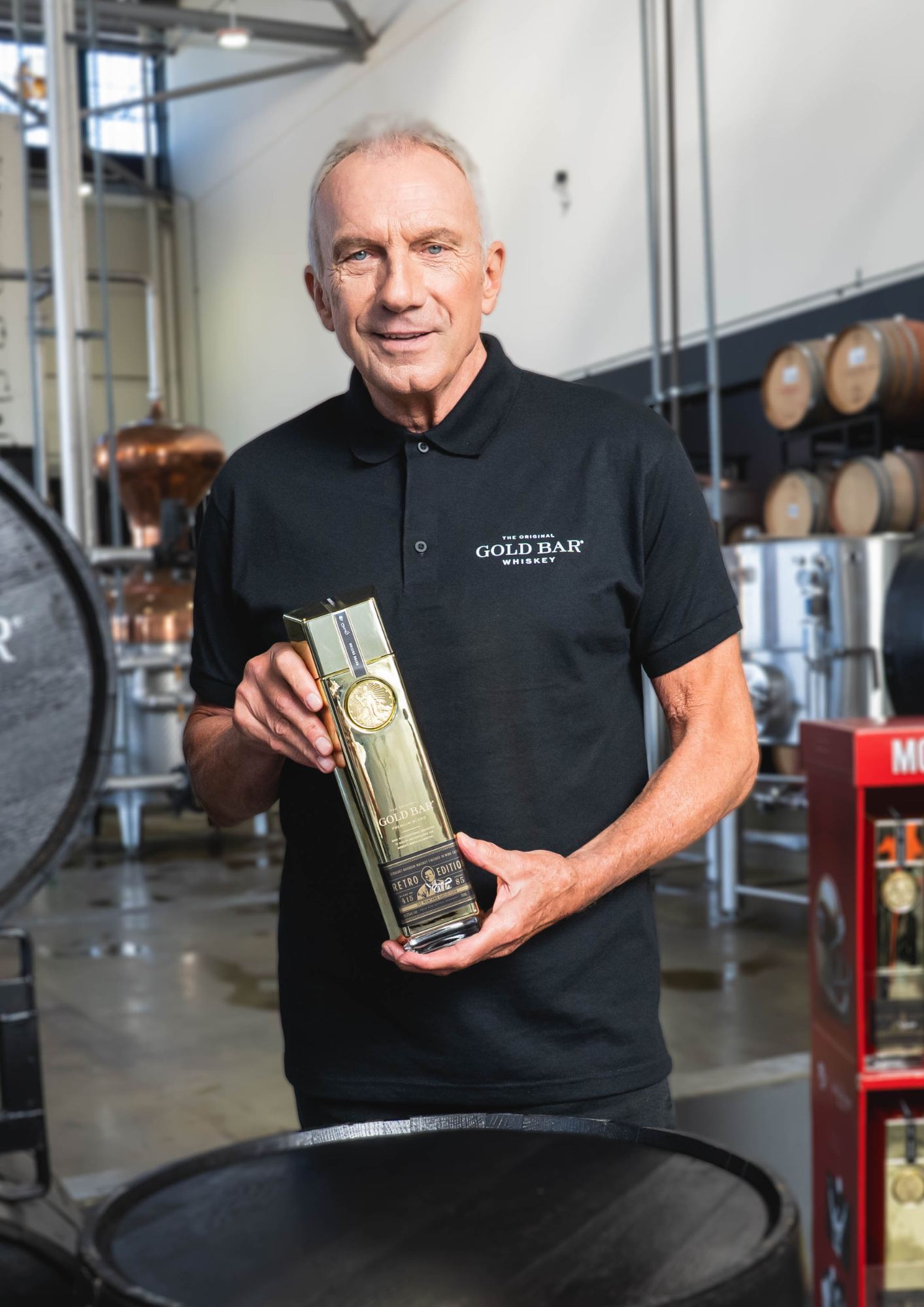 Gold Bar Whiskey Retro Edition - Joe Montana Collection