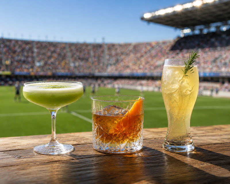 Soccer Themed Cocktail Class