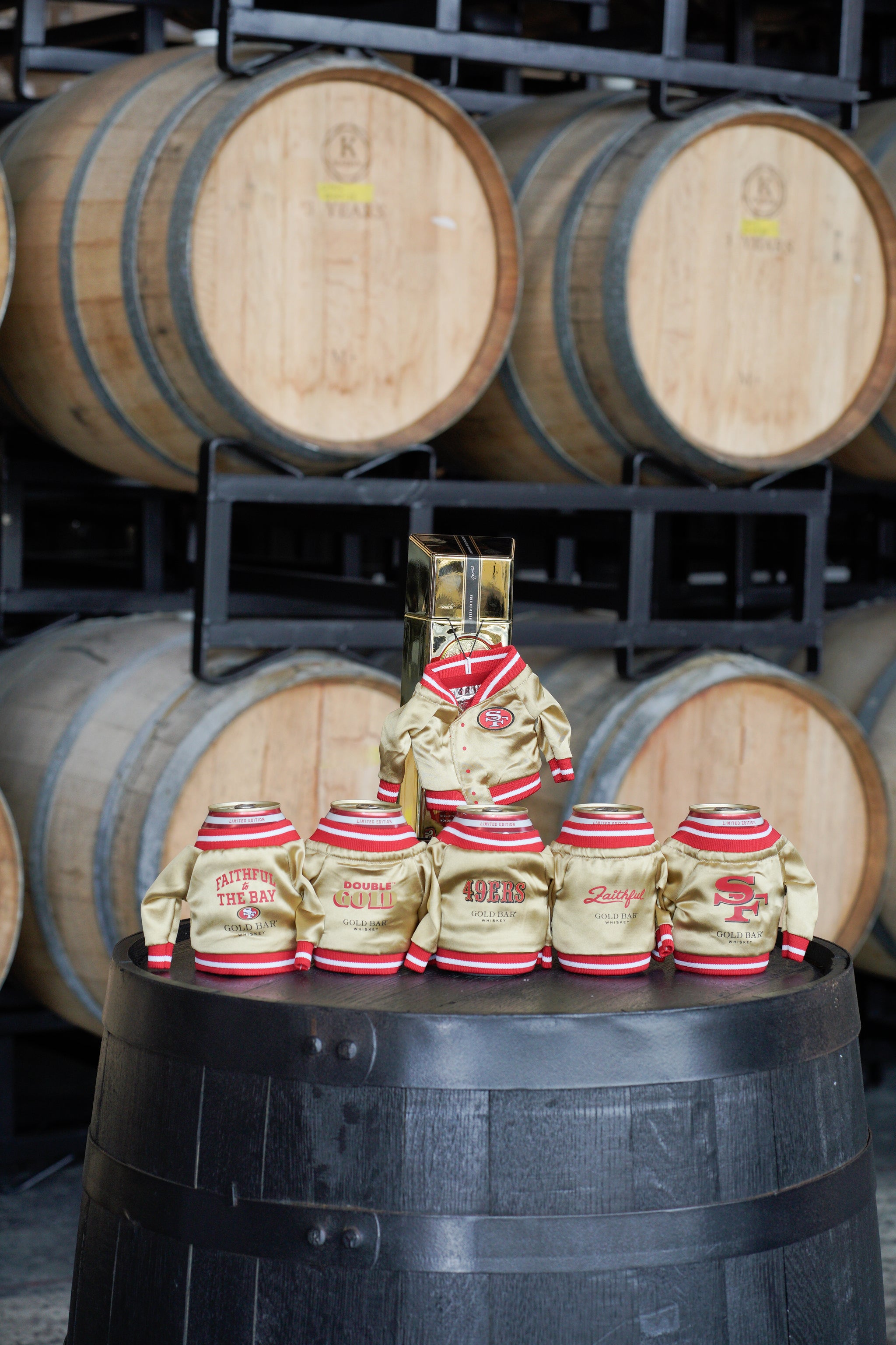 Gold Bar Whiskey Retro Edition - Joe Montana Collection