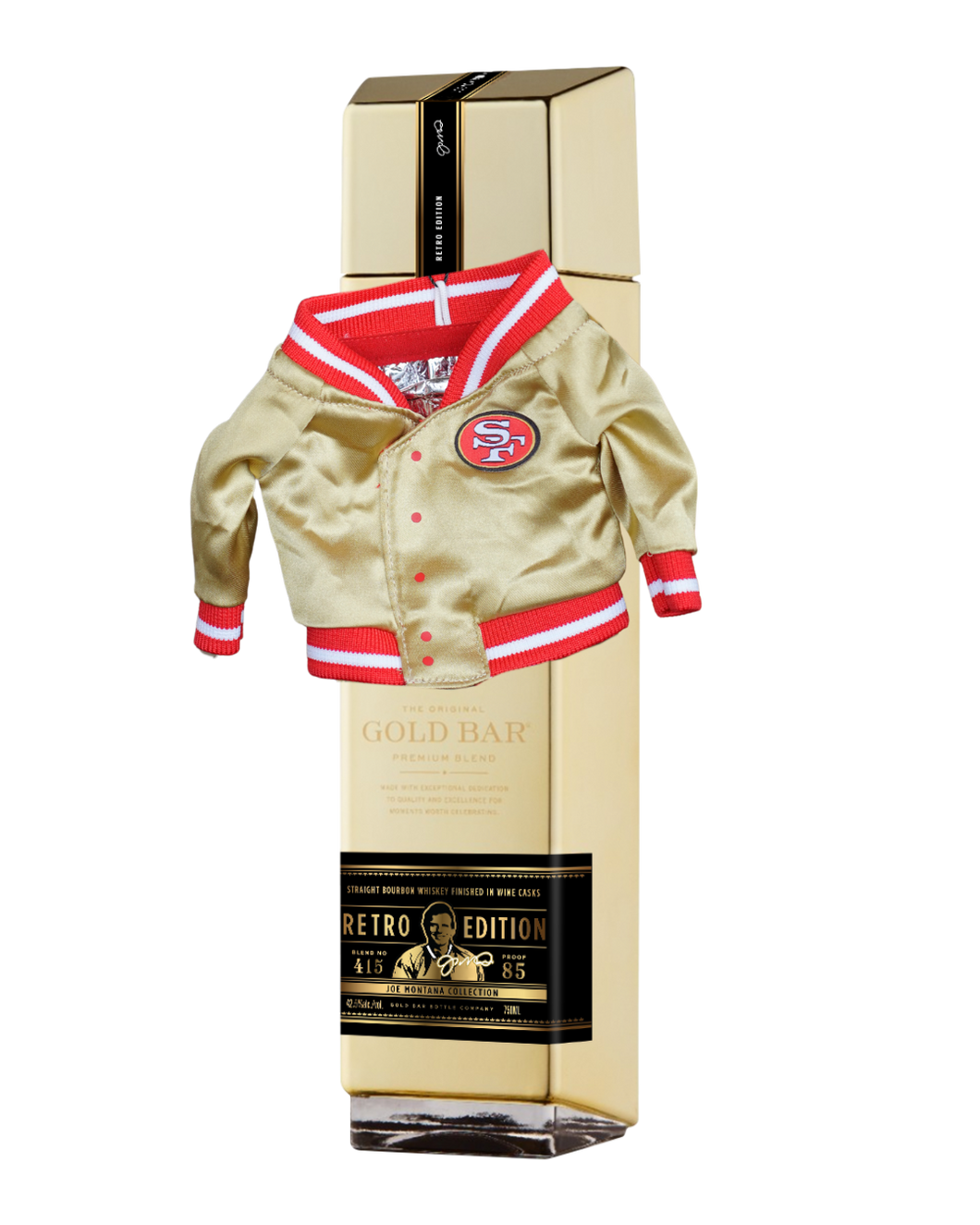 Gold Bar Whiskey Retro Edition - Joe Montana Collection