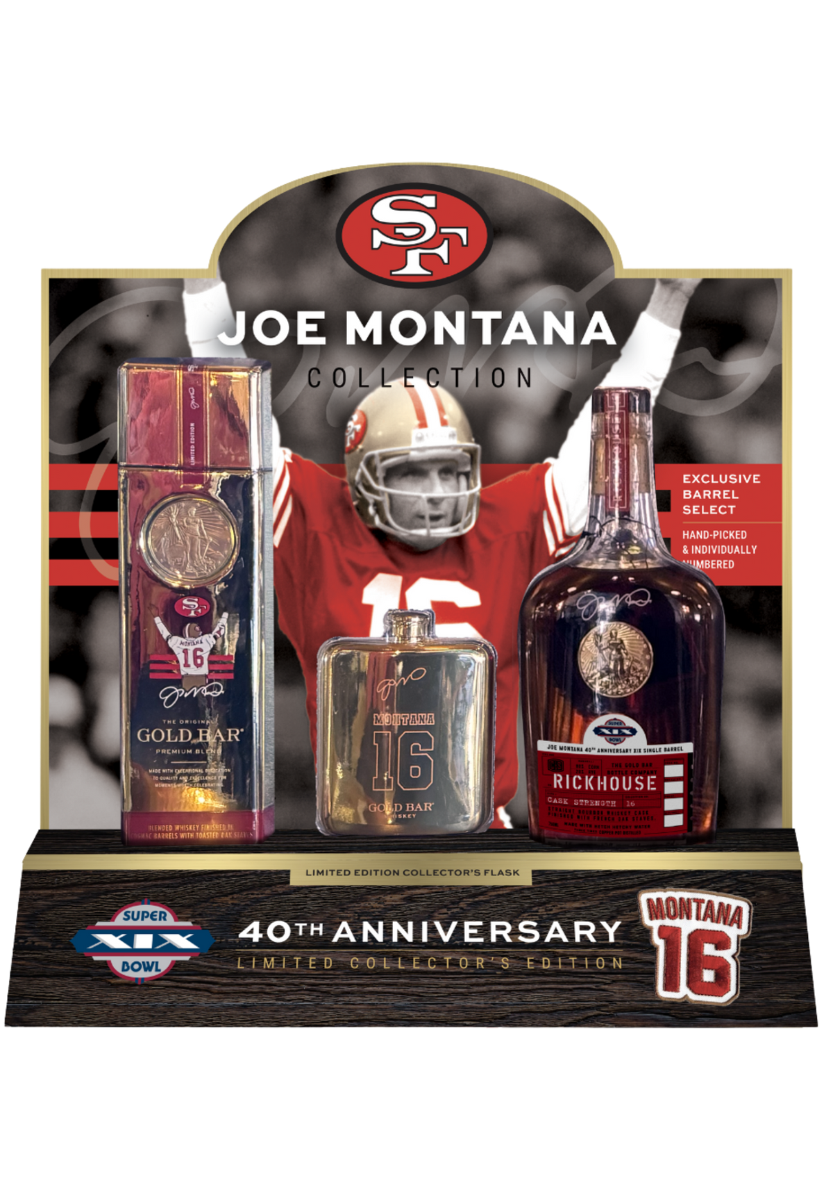 Joe Montana Barrel Select Gift Set