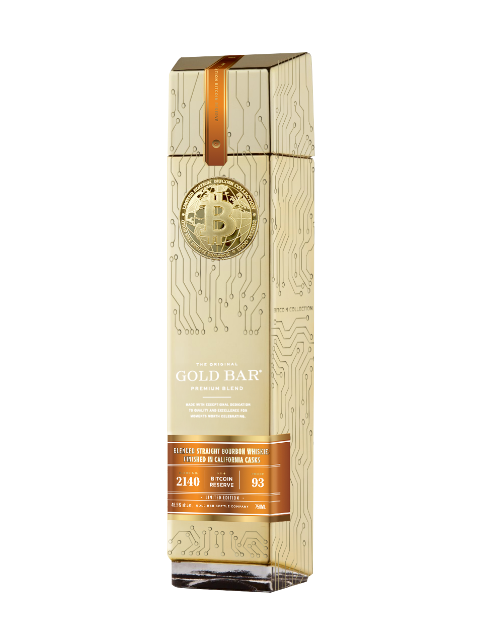 Gold Bar Whiskey Bitcoin Reserve