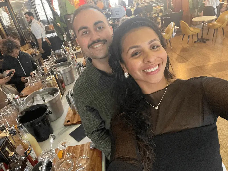 Guests enjoying the cocktail class